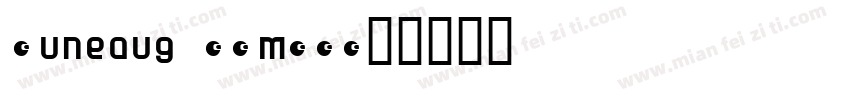 Dunebug 45MPH字体转换